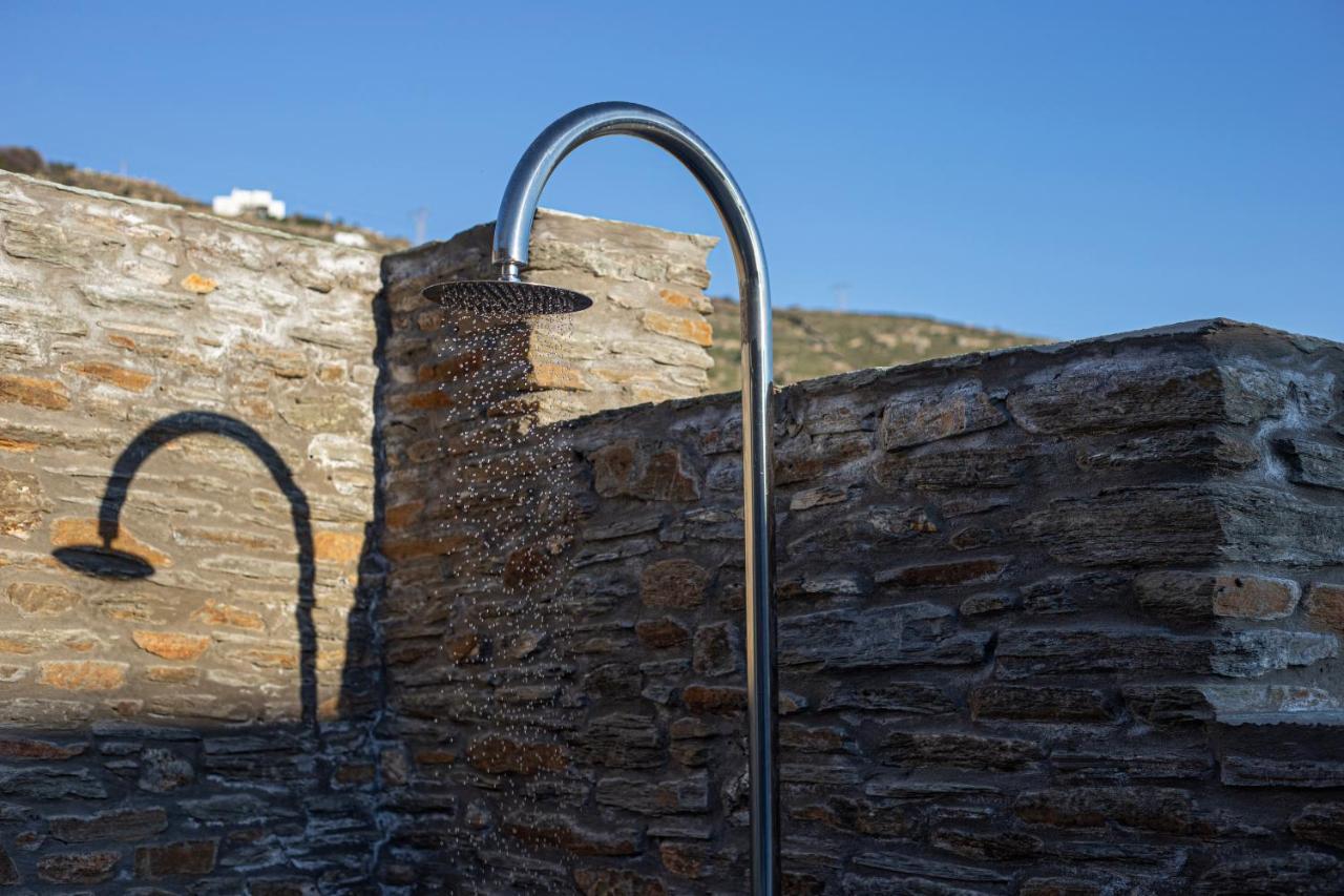 Acron Andros - Luxury Villa With Private Pool Korthio Εξωτερικό φωτογραφία